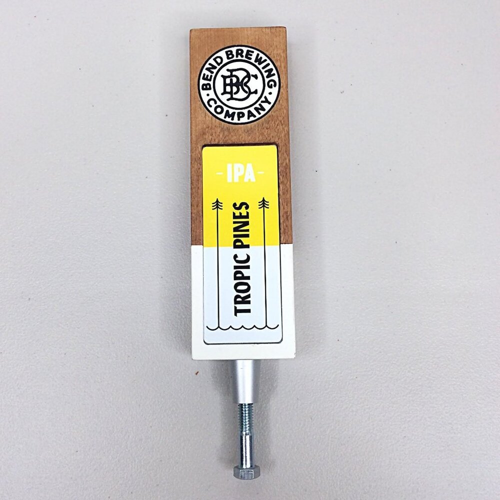 Bend Brewing Company Tap Handle Pull Tropic Pines IPA Craft Beer Oregon